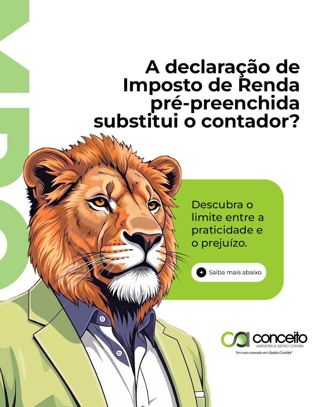 A declaração de imposto de renda pré-preenchida substitui o contador?
A facilidade de abrir o sistema da Receita Federal e ver a declaração pré-preenchida é inegável. Com poucos cliques, dados de fontes pagadoras, despesas médicas e saldos bancários já aparecem na tela. Mas será que apenas apertar em "confirmar" sem a análise de um profissional é seguro?
É exatamente aí que mora a linha tênue entre a praticidade e o prejuízo.
A declaração pré-preenchida é um facilitador de digitação, mas não é um estrategista tributário. O sistema puxa informações enviadas por terceiros (empresas, clínicas, planos de saúde, bancos). Se uma clínica médica informou o valor errado ou o banco não atualizou um saldo corretamente, o sistema vai importar esse erro. Se você confirmar sem conferir, a responsabilidade passa a ser sua — e a passagem para a malha fina é quase certa.
Além disso, o sistema não cruza estratégias para beneficiar o seu bolso. Ele não analisa se é mais vantajoso optar pelo modelo completo ou simplificado, se vale a pena incluir seus dependentes neste ano específico ou como estruturar suas despesas dedutíveis para maximizar a sua restituição.
A tecnologia automatiza processos, mas a inteligência para garantir a sua segurança fiscal e evitar que você pague impostos desnecessários continua sendo papel do contador.
Estamos na reta final do prazo! Não aceite dados de olhos fechados e não coloque o seu CPF em risco. Fale com a nossa equipe para analisarmos a sua situação e enviarmos a sua declaração com total segurança.
📲 (51) 99954-9953 | 🌐 www.conceito.cnt.br
#ConceitoContabil #ImpostoDeRenda2026 #IRPF2026 #DeclaracaoPrePreenchida #MalhaFina #ReceitaFederal #ContabilidadeConsultiva #EstrategiaTributaria #EducacaoFinanceira #ImpostoDeRenda