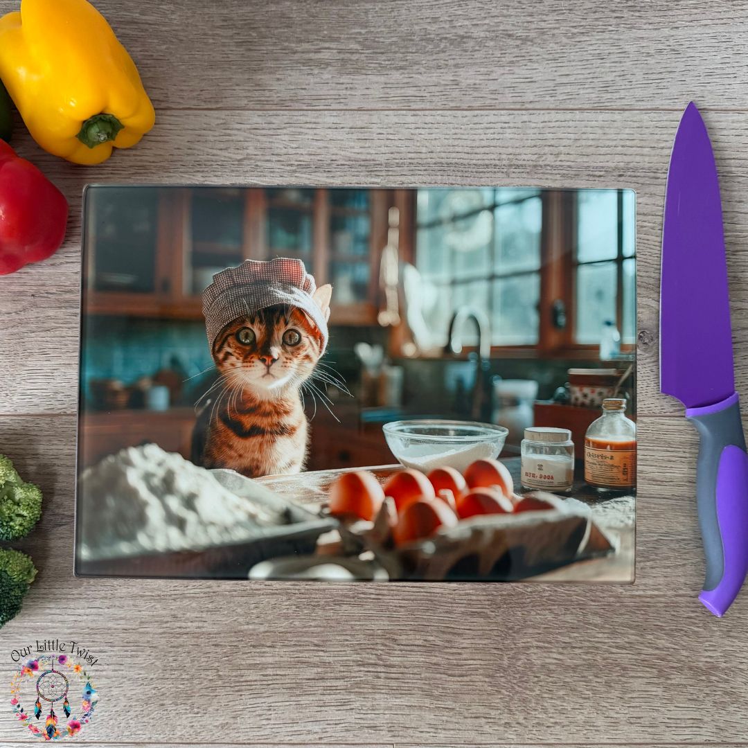 🎉Calling all cat lovers 🎉
This glass Chopping Board is the cutest, perfect gift or treat for yourself.
Comes in 3 sizes
https://www.ourlittletwist.co.uk/product-page/cat-in-kitchen-glass-chopping-boardcutting-board
#ourlittletwist #handmade #gifts #exeter #unique #catlovers #tabbycat #ChoppingBoard #glasscuttingboard #cats #present