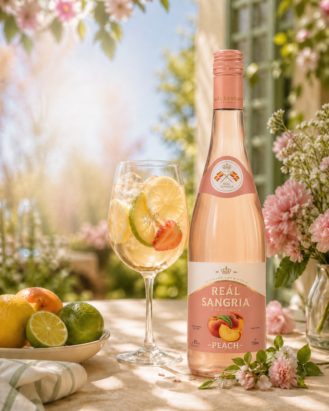 Hello, May. 🌸
Longer days, lighter sips, and a glass that’s always ready.
Reál Sangria—just chill, pour, and enjoy.
#RealSangria #getRéal #realfruit #DrinkResponsibly #betterwithfriends #spanishsangria #weekendready