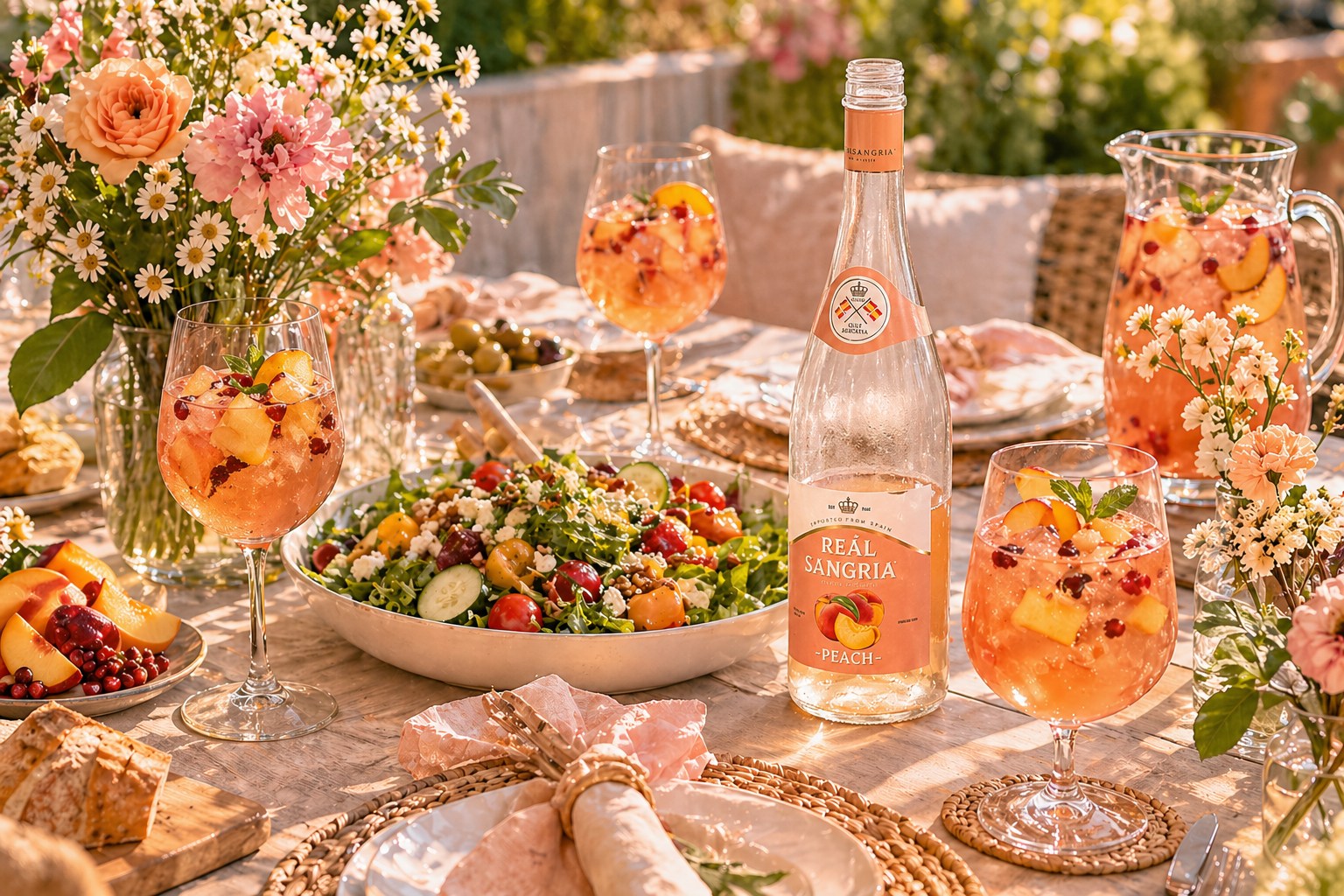 Sunlight, fresh flowers, and a table made for lingering.
Here’s to celebrating Mom the way she deserves—easy, beautiful, and shared together.
Reál Sangria Peach. Just chill, pour, and enjoy.🧡🍑
#ReálSangria #mothersdayspecial❤️ #importedfromSpain #peachsangria #naturalsangria #readytoserve #ToastoMom #ToasttoSpain #importedfromspain🇪🇸