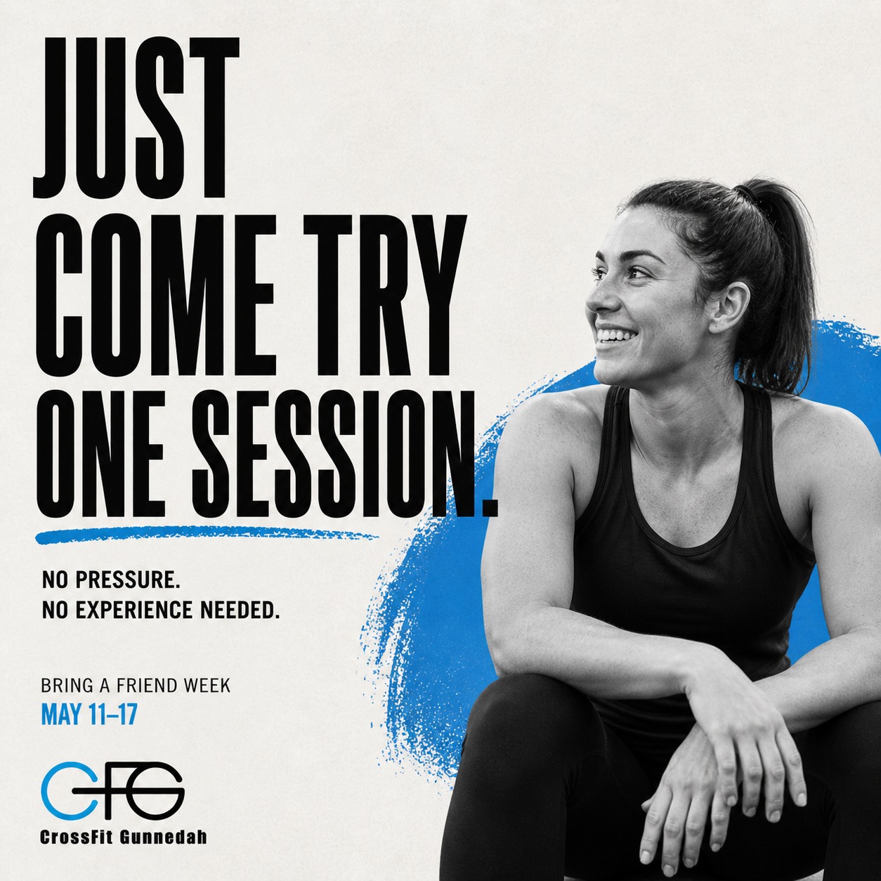 Just come try one session.
Next week is our Bring a Friend Week —
which simply means you can come try a class for free.
No pressure.
No experience needed.
If you’ve been thinking about starting, this is your chance.
May 11–17.
Register here https://forms.gle/acx8iADK8iDTP2th9