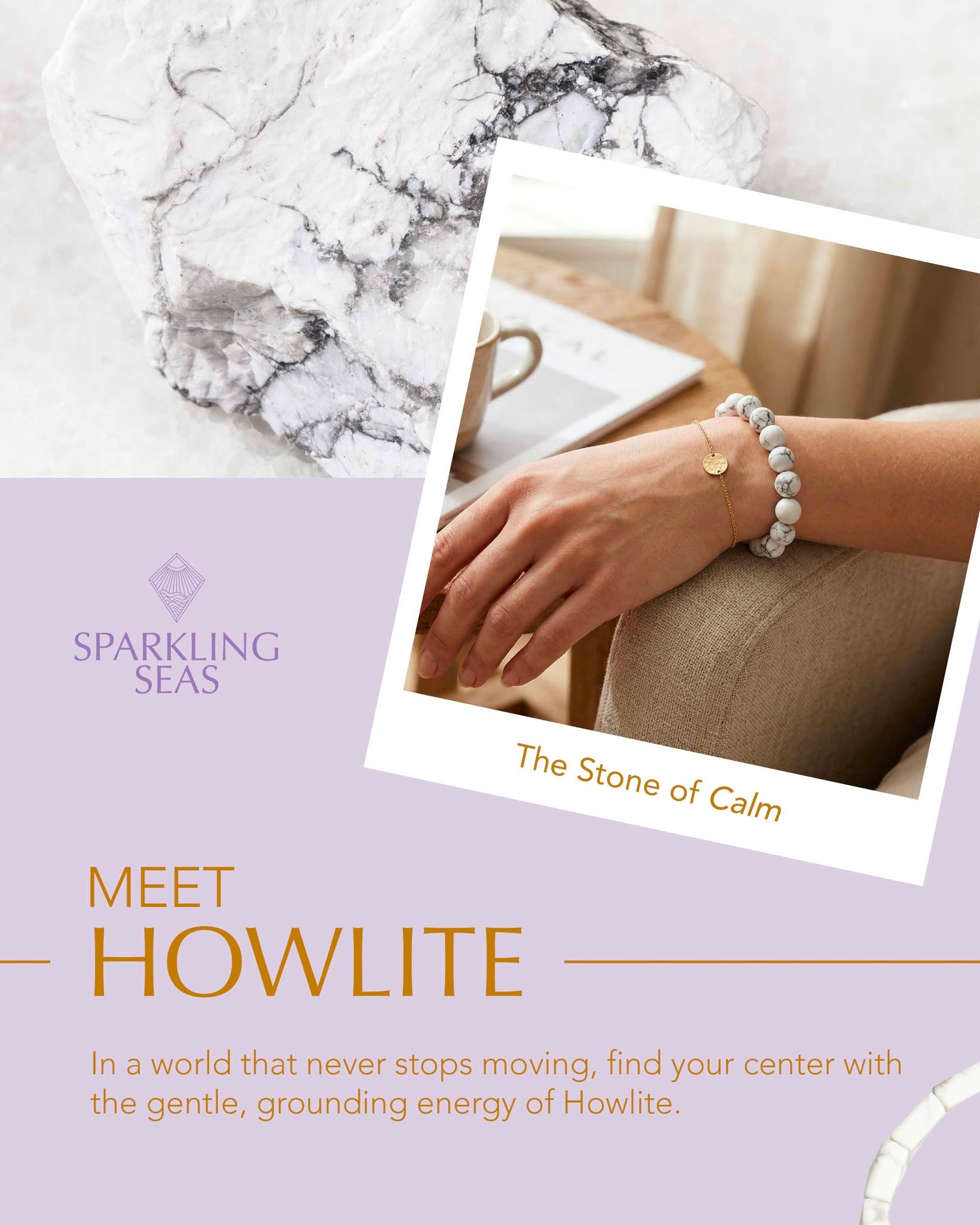 In today’s fast-moving world, calm is a luxury. ✨
Meet Howlite: the stone of patience, clarity, and quiet strength. Designed for overthinkers, deep feelers, and anyone learning to slow down and breathe through the noise.
Its soft white tones and natural veining make every piece effortlessly elegant, while its energy is believed to encourage:
• mental clarity
• emotional balance
• inner calm
Whether worn as a daily reminder or styled as part of your everyday look, Howlite brings modern elegance with intention.
Which style speaks to you more, the classic strand or the faceted bangle?
Discover the Howlite collection 🤍
https://www.sparklingseas.ph/category/howlite
#SparklingSeasPH #Howlite #CrystalJewelry #CrystalBracelet #ModernElegance #MindfulStyle #IntentionalLiving #JewelryWithMeaning #CrystalCommunity #MinimalLuxury #EverydayJewelry #HealingCrystals #CalmEnergy #PhilippineBrands #CrystalMeaning