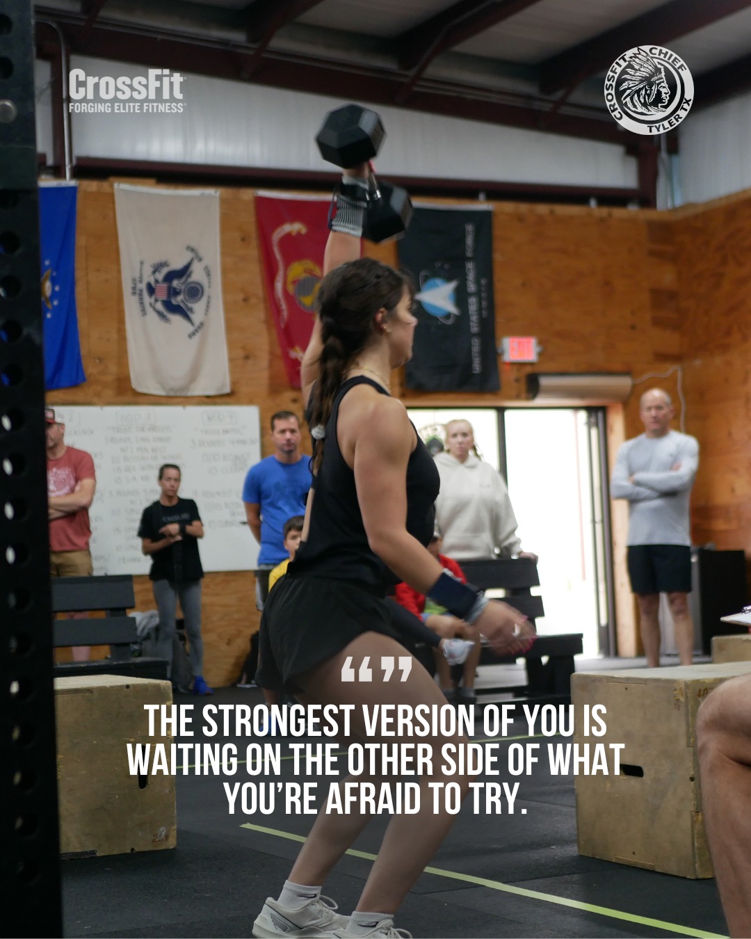 Stop avoiding it. Start becoming it.
#crossfitchief #crossfit #betteryou