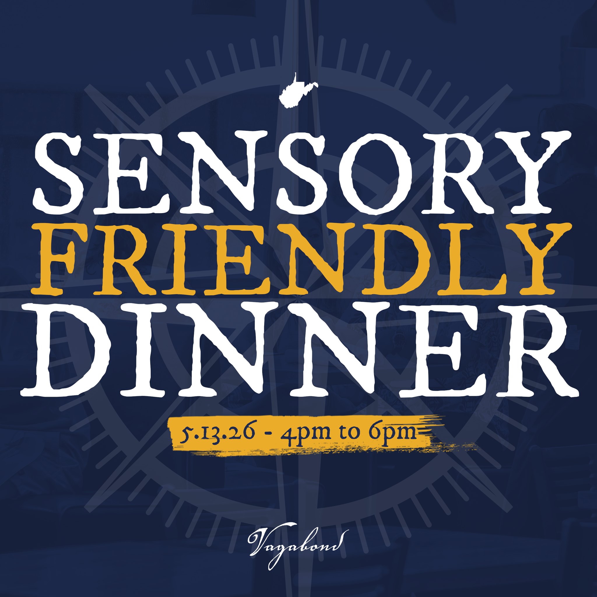 Some people love the noise and energy of a busy dining room. Other folks and kiddos need something quieter, steadier, and a little more gentle. Both deserve a place at the table.
On May 13th from 4PM to 6PM, Vagabond Kitchen is hosting what we hope is the first of many sensory-friendly dinner services designed with comfort in mind.
Softer lighting, lower volume, a calmer pace, fun coloring activities for the kiddos, and, of course, a custom menu, just for you and yours.
It’s our goal to create a space where you can just be without feeling overwhelmed or out of place.
This is for anyone who needs it. No labels, no explanations, no judgment. Just good food, a welcoming room, and a seat that feels right.
Reservations and seating are limited, so we can keep the space intentional and comfortable for everyone. If this sounds like something you or someone you love would appreciate, we would be honored to have you with us.
PLEASE CALL 304-905-6173 TO RESERVE YOUR SPACE!
.
.
.
.
#AppalachianEats
#ElevatedAppalachian
#EatLocalWV
#WVFoodways
#TasteWV
#FarmToTable
#DowntownWheeling
#WildAndWonderfulFood
#HandcraftedFood
#SupportSmallBusiness
#GoodEatsOnly
#TheVagabondWay
#AppalachianComfort