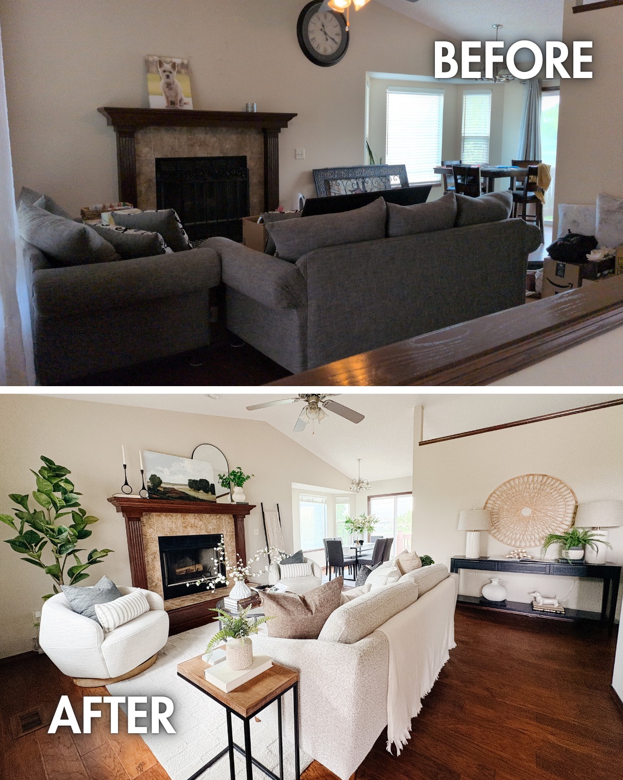 The right presentation can completely change how a home is perceived, both online and in person. Thoughtful staging highlights the space, creates flow, and helps buyers connect from the very first glance.
Realtors, which version would you feel most confident putting on the market? Let us help you create that same impact for your next listing.
#WhichWouldYouRather #HomeStaging #BeforeAndAfter #ListingReady #WichitaRealtors ✨