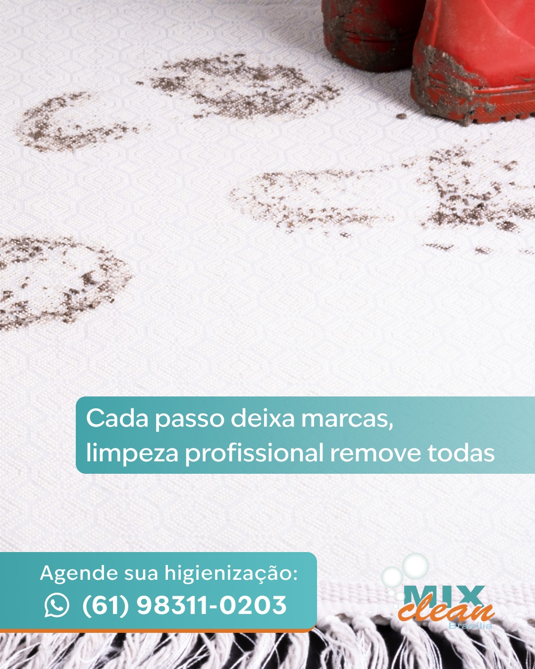 👣 Tapetes em áreas de circulação merecem atenção
Corredores e salas costumam ter maior fluxo de pessoas.
Isso faz com que os tapetes acumulem sujeira mais rapidamente.
A higienização profissional ajuda a manter essas peças limpas e bem conservadas.
✨ Na Mix Clean, cada detalhe faz diferença.
Limpamos, higienizamos e protegemos seus estofados e tapetes com tecnologia, cuidado e sustentabilidade.
Solicite seu orçamento e agende sua higienização:
📲 (61) 98311-0203
🌐 www.mixclean.com.br
🚚 Coleta e entrega em todo o DF
🌿 Produtos biodegradáveis
#mixclean #tapetes #higienização #limpezaprofissional #tapeteslimpos #casalimpa #limpezaprofunda #estofados #ambientesaudável #brasília #serviçospremium #bemestar #cuidadodacasa #qualidadedevida #limpeza