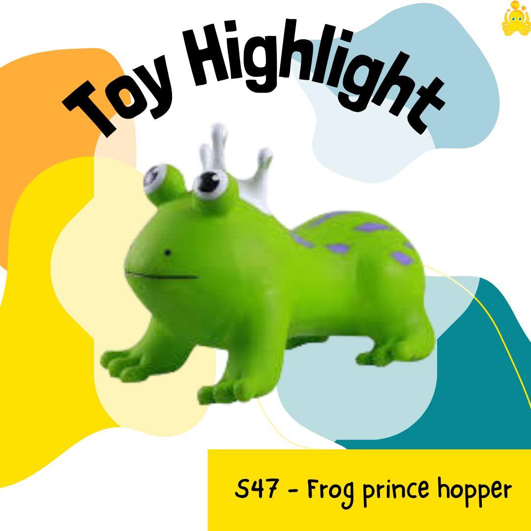 Toy highlight for today:
S47: Frog prince hopper
https://cockburntoylibrary.setls.com.au/items/8966269