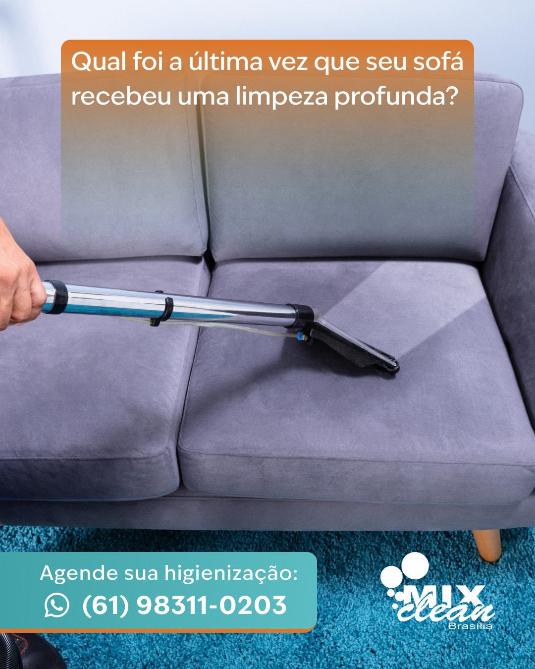 🧼 Quando foi a última vez que seu sofá ou tapete recebeu uma limpeza profunda?
No dia a dia, estofados e tapetes acumulam poeira, ácaros, resíduos e odores que muitas vezes não são visíveis.
Mesmo com a limpeza comum da casa, as fibras desses tecidos podem reter impurezas que só a higienização profissional consegue remover de forma completa.
A limpeza especializada ajuda a renovar o ambiente, preservar os materiais e trazer mais conforto para sua rotina.
Cuidar desses detalhes é transformar a sensação da sua casa.
✨ Na Mix Clean, cada detalhe faz diferença.
Limpamos, higienizamos e protegemos seus estofados e tapetes com tecnologia, cuidado e sustentabilidade.
Solicite seu orçamento e agende sua higienização:
📲(61) 98311-0203
🌐 www.mixclean.com.br
🚚 Coleta e entrega em todo o DF
🌿 Produtos biodegradáveis
#mixclean #higienização #estofados #tapetes #limpezaprofissional #sofálimpo #tapeteslimpos #limpezaprofunda #casalimpa #ambientesaudável #brasília #serviçospremium #bemestar #cuidadodacasa #qualidadedevida