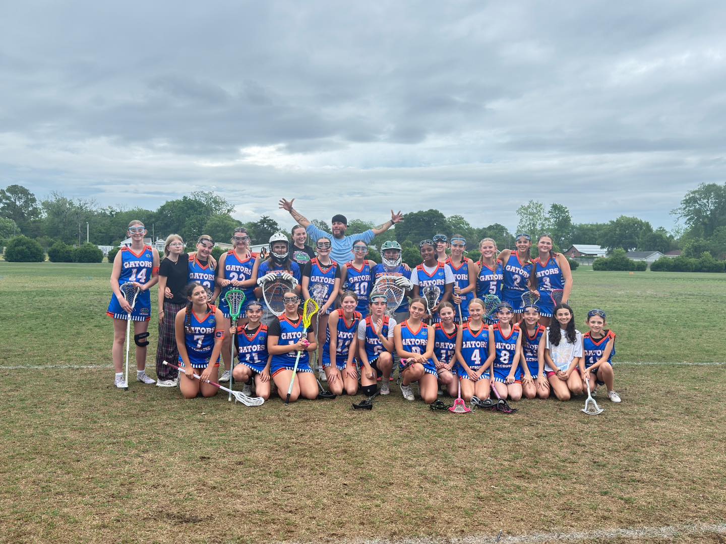 Congratulations to these Gator LAX Girls for a Victory Win this evening! They played amazing tonight! Go Gators!π