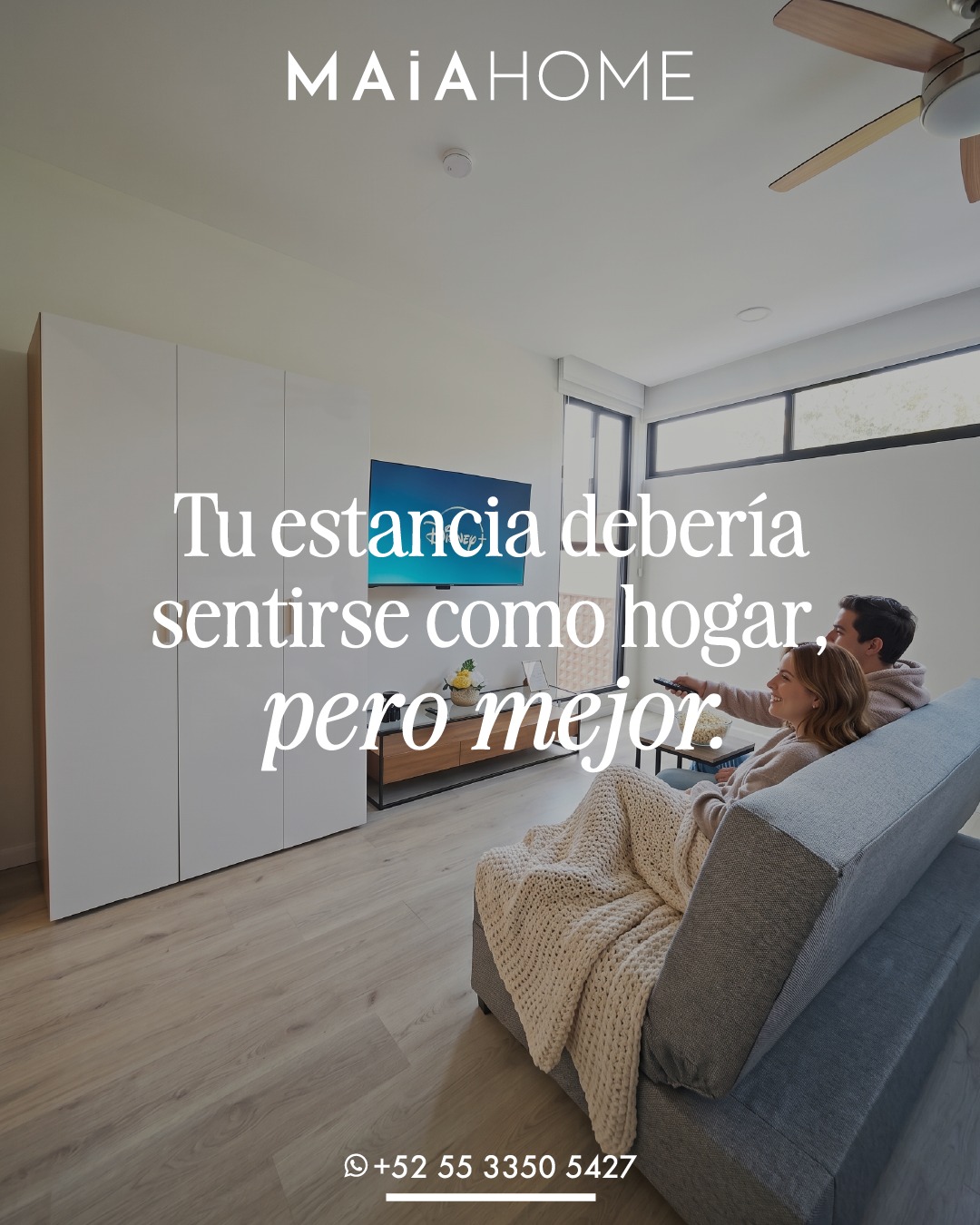 Aquí te sientes en casa desde el primer momento 🤍
Comodidad, tranquilidad y cuidado en cada detalle.
Más que hospedaje, una experiencia.
📲 Vive Maia Home.
#StayWithImpact #ResponsibleTravel #MaiaHome