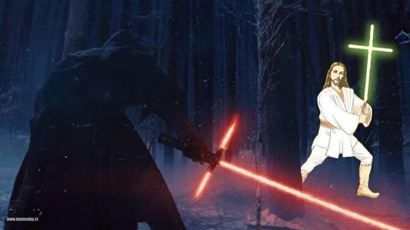 May the 4th be with you. Jesus is our only hope.