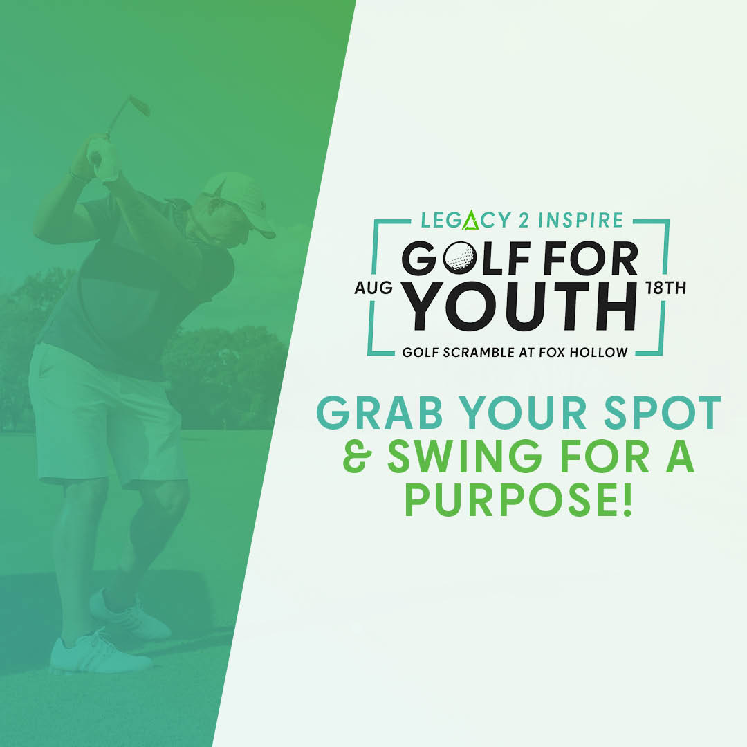 Registration is now open for Golf for Youth, Legacy 2 Inspire’s first annual golf scramble fundraiser on August 18 at Fox Hollow Golf Club!
Register as an:
🏌️ Individual Golfer
🏌️ Foursome Team
Want to level up your round? Add a Game Pack that includes:
⛳ 1 Mulligan
⛳ 1 Tee Box Advantage
⛳ 1 Drink Ticket
Every swing helps support Legacy 2 Inspire’s mission of connecting with youth through building together and funds programs for the 2026–2027 school year.
Grab your spot and swing for a purpose!
See link in bio to register!