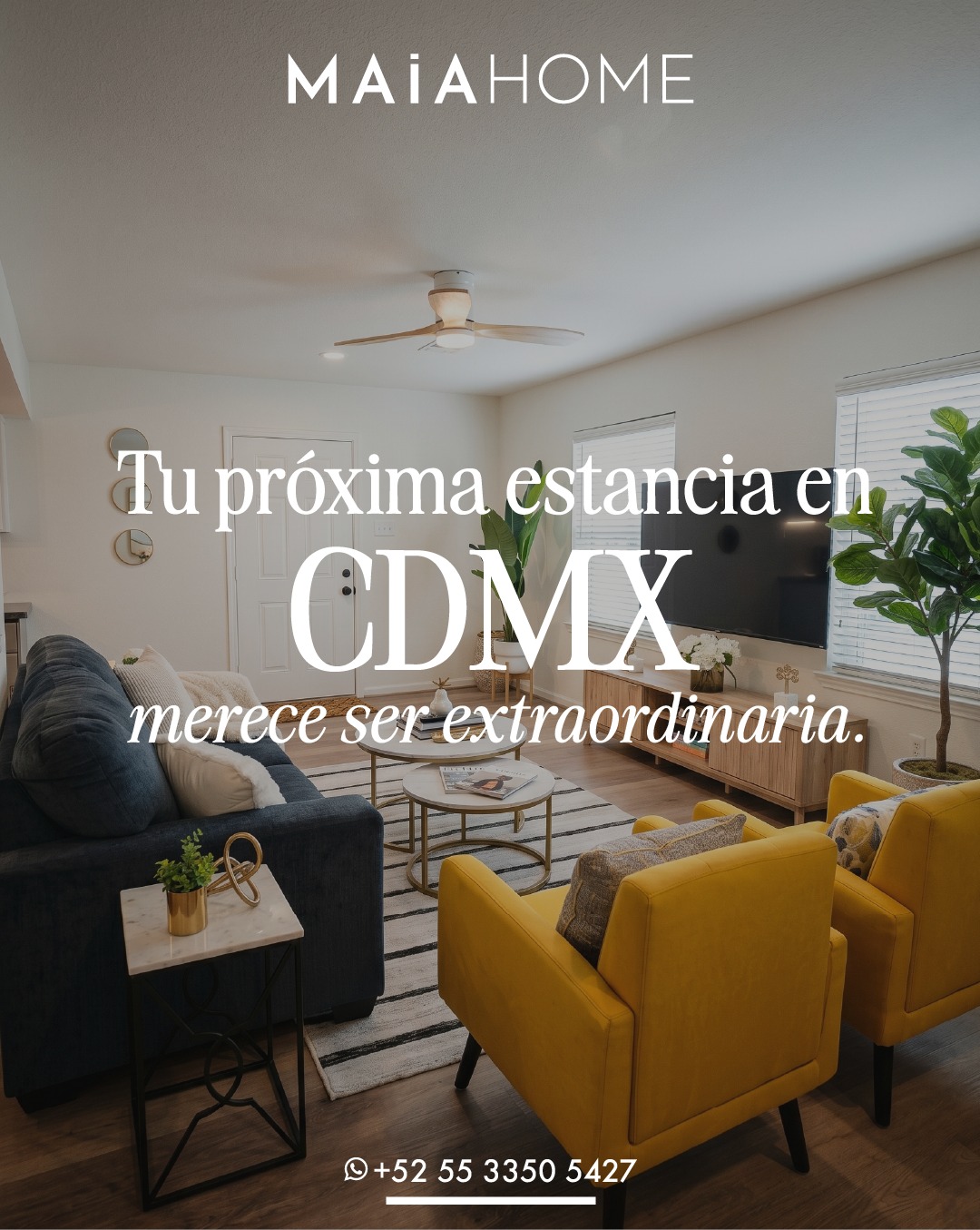 Haz de tu viaje una experiencia cómoda y elegante 🌆
Departamentos totalmente equipados en zonas premium.
Todo lo que necesitas en un solo lugar.
📲 Reserva con Maia Home.
#LuxuryLiving #MaiaHomeMX #CDMXStay