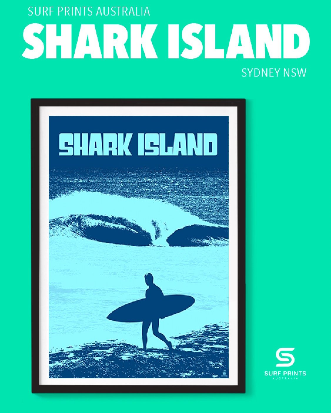 Shark Island Cronulla Beach. World class super heavy wave for those who like to take off with their heart in their mouth! A barrelling wave as a surfer heads out. Love a Shark Island print? Cool reminders of where you'd rather be for your home.
#cronulla #sydney #surflife #surf #homeinspo