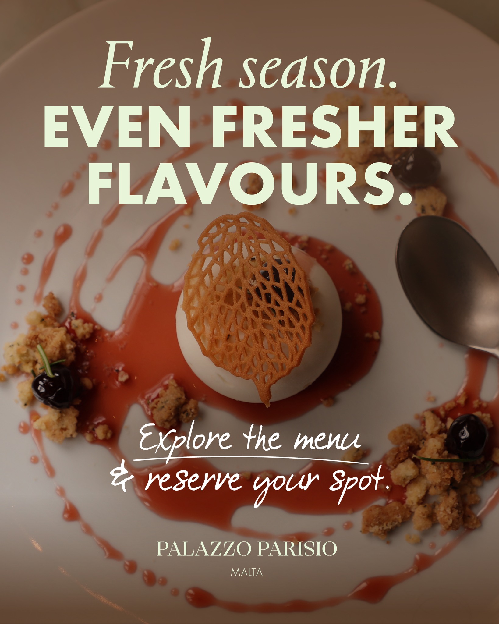 The new summer menu has found its way to the table, and it arrived with plenty to say.
Come see what the kitchen has been up to: https://www.palazzoparisio.com/post/_menu