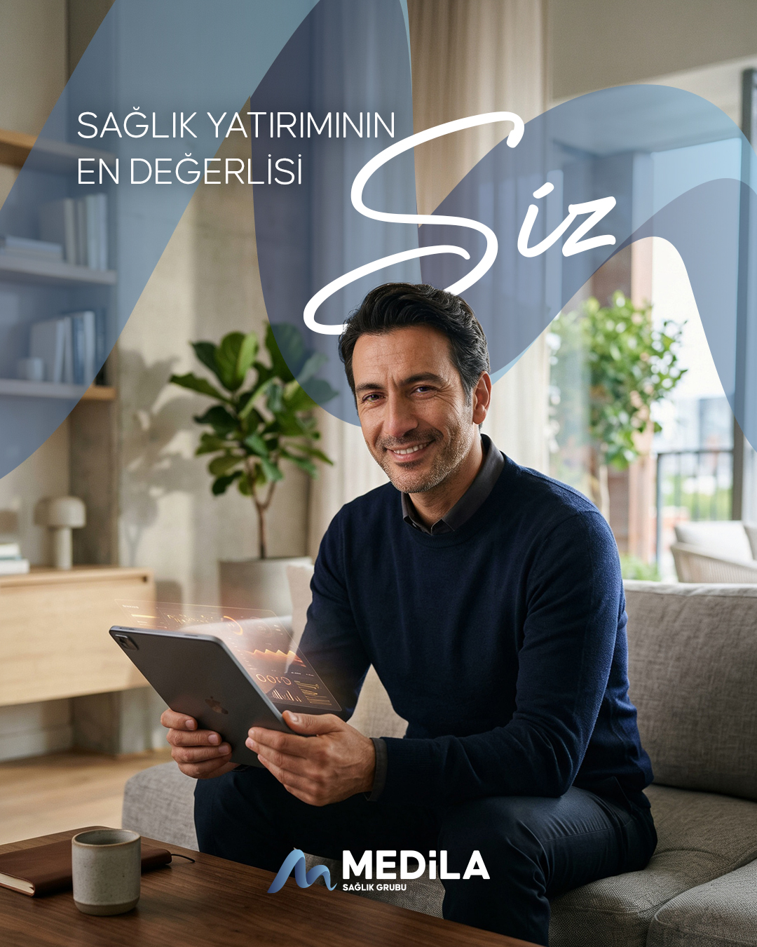 Sağlığınıza değer veriyorsanız, doğru adreste olmalısınız. Medila'nın bütünleşik sağlık anlayışı ve kişiselleştirilmiş takibiyle yaşam kalitenizi maksimuma taşıyın. #Medila