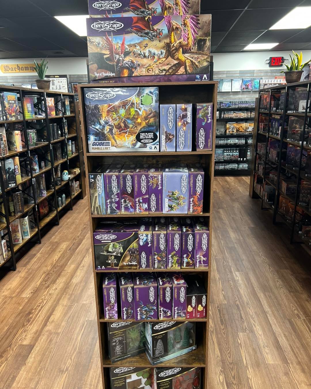 Come see us at ROUNDTABLE GAMES and pick up all your Heroscape boxes. We love bringing you the best in gaming, and we are so glad to be you favorite FLGC. Come see us soon and experience the ROUNDTABLE difference for yourself!