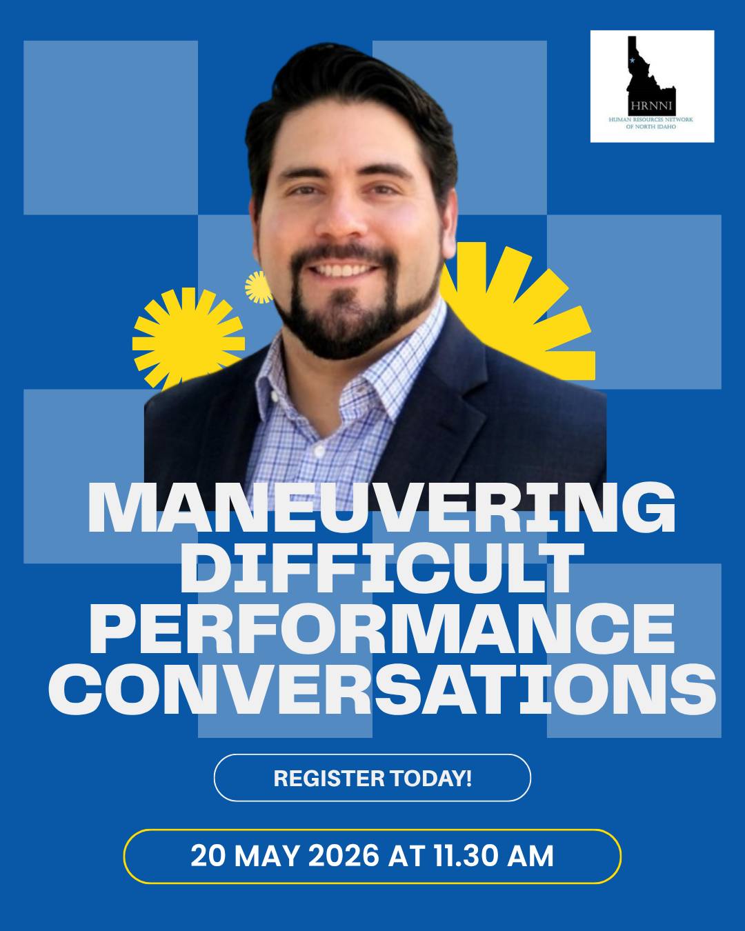 Most leaders don’t avoid performance conversations because they don’t care, they avoid them because they’re hard.
But waiting rarely makes the conversation easier. It usually makes the issue bigger.
Join us at our upcoming event, Maneuvering Difficult Performance Conversations, with Kenny Hassenteuffel, a leader in Talent Management & Organizational Development.
We’ll discuss how to:
• Address performance concerns with clarity and confidence
• Reduce defensiveness while maintaining accountability
• Recognize issues early before they escalate
• Turn difficult conversations into opportunities for growth
Whether you’re in HR or leadership, this session will provide practical tools you can use right away. Because the goal isn’t just to have the conversation, it’s to make it count.
#humanresources #performanceconversations #hrnni #humanresourcenetworkofnorthidaho