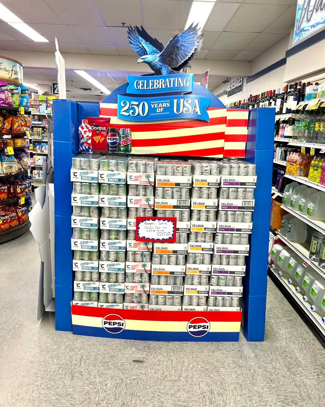 🚨Attention Celsius fans, you don’t want to miss this flash beverage sale! A case of 12 for $24.00 +tax & deposit! 😍 6 different flavors, RUN and get some, while’s supplies last. 🏃♂️