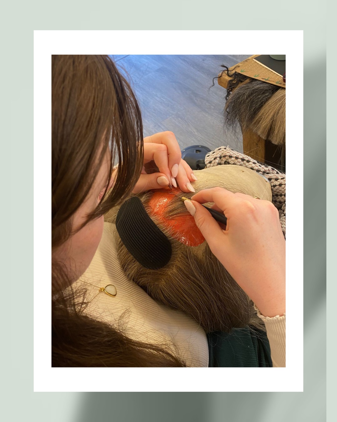 Things change. We can change your hairpieces to accommodate changes in your own hair. Here's Molly, extending the hairline on an existing piece to better suit a client who lives with Alopecia. What works for you today might not work for you in 3 months. It's ok, we can help with that 🥰
#WigExperts #WigStyling #wigcare #HairPieceAdjustments #hairreplacementlondon #hairreplacement #hairlosssolutions