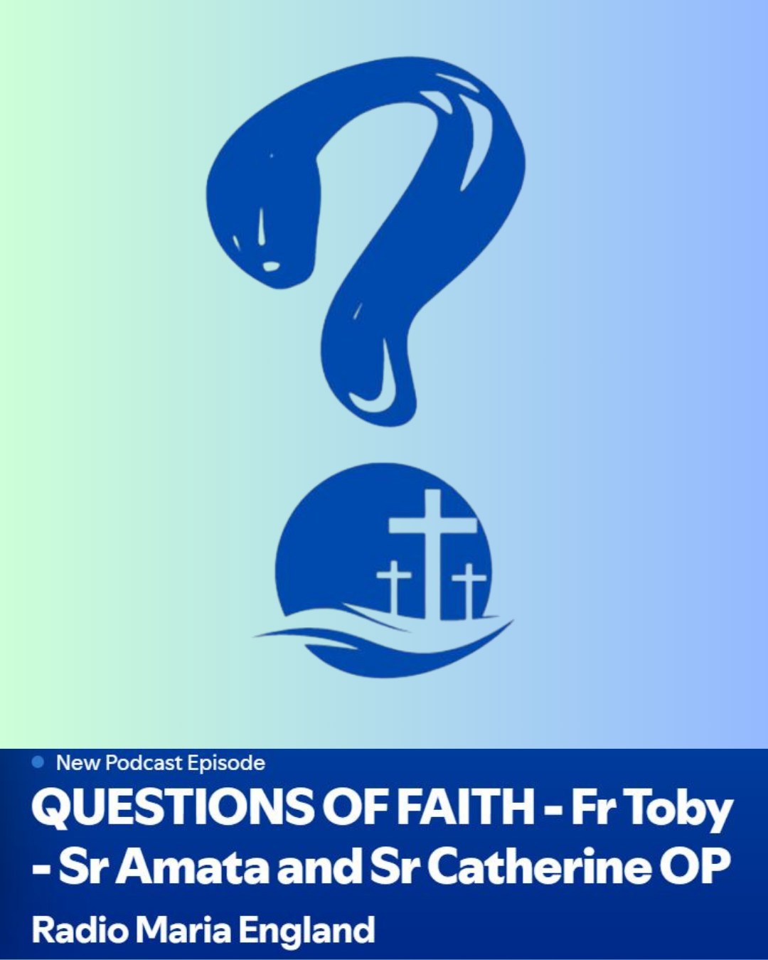 QUESTIONS OF FAITH PODCAST: Sr Catherine and Sr Amata joined Fr Toby on @radiomariaengland yesterday to answer questions about the resurrection, the point of having bodies in heaven, and different Marian antiphons throughout the liturgical year. You can tune into the podcast on Spotify: https://open.spotify.com/episode/34IT8N6De5Q4EKTbLFJL0n?si=74ec17098b024935
#questionsoffaith #radiomariaengland #preaching #mission #catechesis #easter #catholic #christian