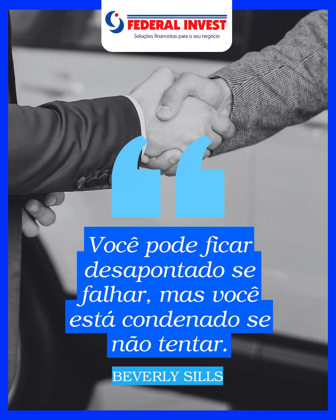 Crescer exige atitude. Tentar, ajustar e seguir em frente faz parte do caminho de quem busca resultados reais.
Na Federal Invest, acreditamos que decisões estratégicas e ação constante são o que impulsionam empresas a novos níveis.
📈 O próximo passo começa com a sua iniciativa.
#FederalInvest #Empreendedorismo #Atitude #GestaoFinanceira #CrescimentoEmpresarial