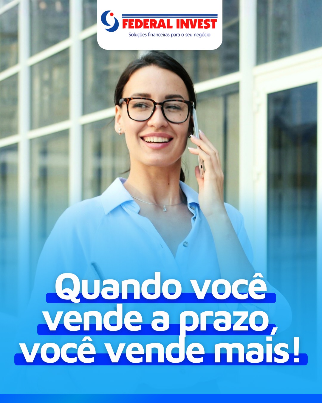💼📈 Quando você vende a prazo, você vende mais.
Oferecer condições facilita a decisão do cliente e aumenta suas oportunidades de negócio.
Com a estratégia certa, é possível crescer sem comprometer o caixa.
Com a antecipação de recebíveis, sua empresa mantém o fluxo financeiro saudável e transforma vendas a prazo em capital imediato.
📲 Fale com a Federal Invest e venda mais com segurança.
#FederalInvest #AntecipacaoDeRecebiveis #CapitalDeGiro #FluxoDeCaixa #GestaoFinanceira #Empreendedorismo