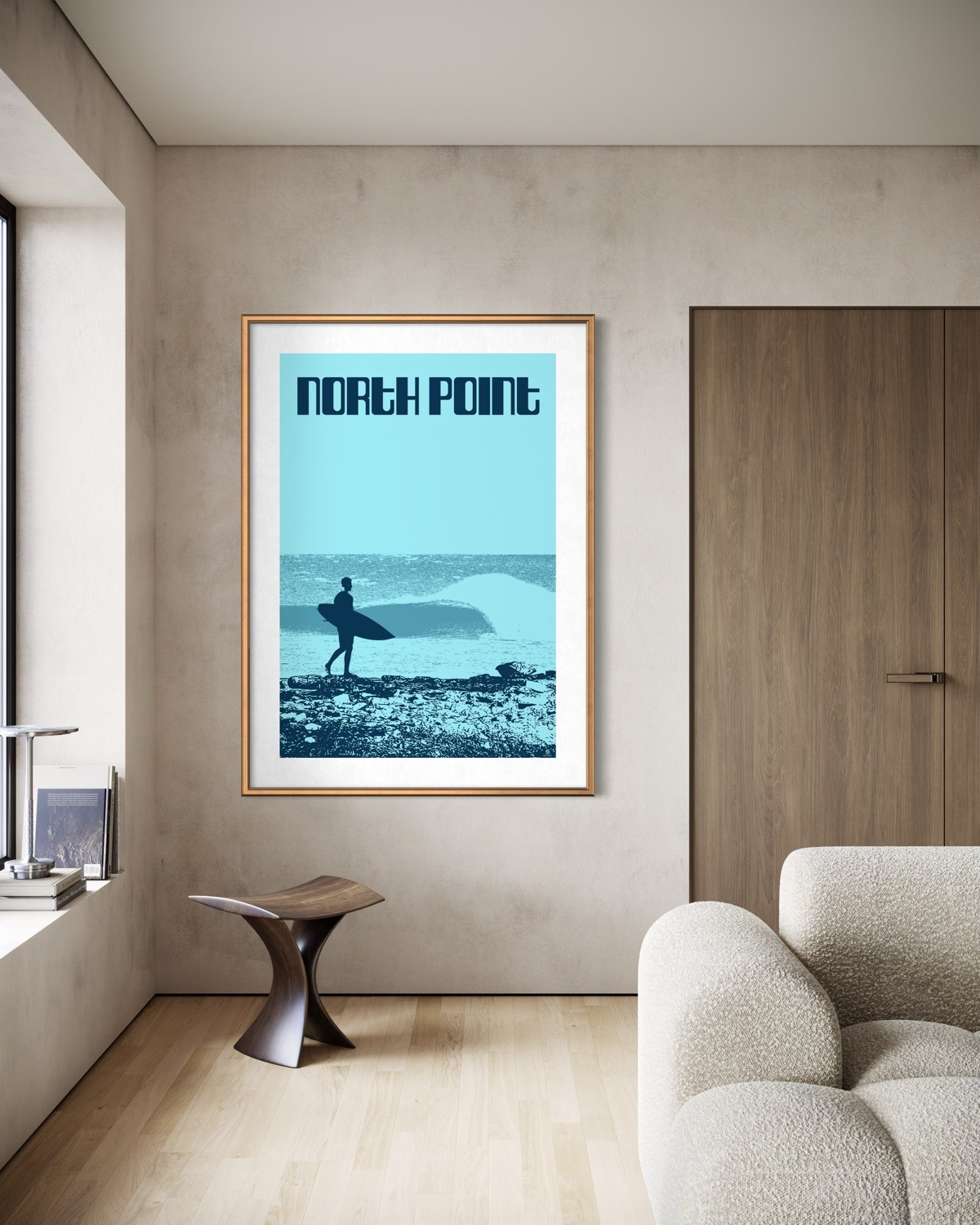 North Point Margaret River Western Australia. The surfer, the reef and the wave under a big sky. Set in soft blue this print showcases the power and beauty of surfing in W.A.
#surfing #artprint #margaretriver #homeinspo