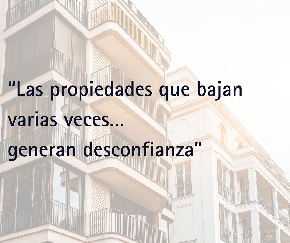 Una bajada de precio no siempre es negativa.
Pero cuando una propiedad acumula cambios constantes,
el comprador empieza a interpretar señales.
Y en inmobiliaria, la percepción influye mucho más de lo que parece.
Por eso, definir bien la estrategia desde el inicio
marca una gran diferencia en el resultado final.
Si estás pensando en vender,
tener una visión objetiva desde el principio puede evitar muchos errores.