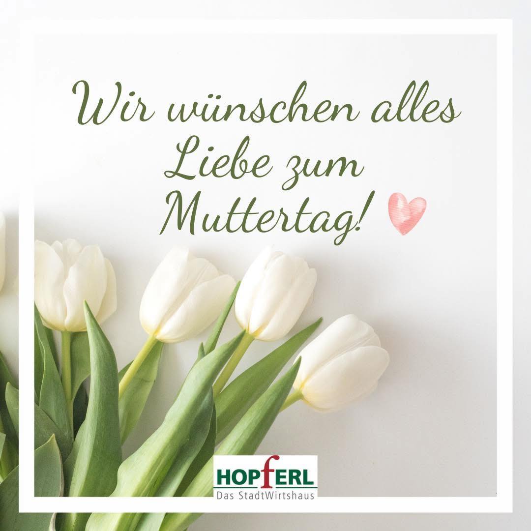 Wir wünschen allen Mamis & Muttis, Mamas & Müttern, Omis & Omas, Uromis & Uromas, Ur-Uromi & Ur-Uromas und allen die sich so fühlen einen wunderschönen #Muttertag! 🥰
❤️ DANKE, dass es euch gibt! ❤️
#stadtwirtshaus_hopferl #hopferlgenuss #muttertag #hopferlgmünd #wirliebenunserearbeit #niederösterreich #gmündniederösterreich #restaurant #wirtshauskulturniederösterreich