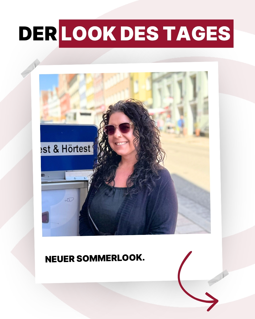 Der Look des Tages✨
Nadja hat ihren neuen Lieblingslook gefunden – und der kann sich sehen lassen!😍
Die AllSaints-Fassung in Kombination mit phototropen Gläsern von ZEISS in Burgund sorgt für einen modernen Look, der sich perfekt an jede Lichtsituation anpasst😎☀️
Viel Spaß mit deinem neuen Look, Nadja!🤩
Wie gefällt euch der Look?👇👓
#bauroptik #allsaints #zeiss #lookdestages #sonnenbrille