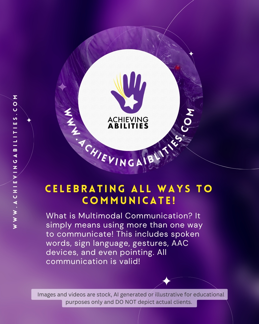 Happy Tips Tuesday! 💡 May is National Speech-Language-Hearing Month, and we are celebrating communication in ALL its beautiful forms!
Did you know that leaning into "multimodal communication" is one of the best ways to support an autistic child? Whether they use an AAC tablet, sign language, vocalizations, or gestures, every single method is a valid and powerful voice.
Swipe through to learn how you can encourage and support diverse communication styles at home. When we honor how a child chooses to communicate, we build immense trust and confidence! ✨
Disclaimer: This content is for educational purposes only, does not depict actual clients, and is not intended as medical advice. Please consult your healthcare provider for individualized care.
#TipsTuesday #SpeechLanguageHearingMonth #AAC #AutismCommunication #AchievingAbilities #PresumeCompetence #NeurodiversityAcceptance #AutismFamily