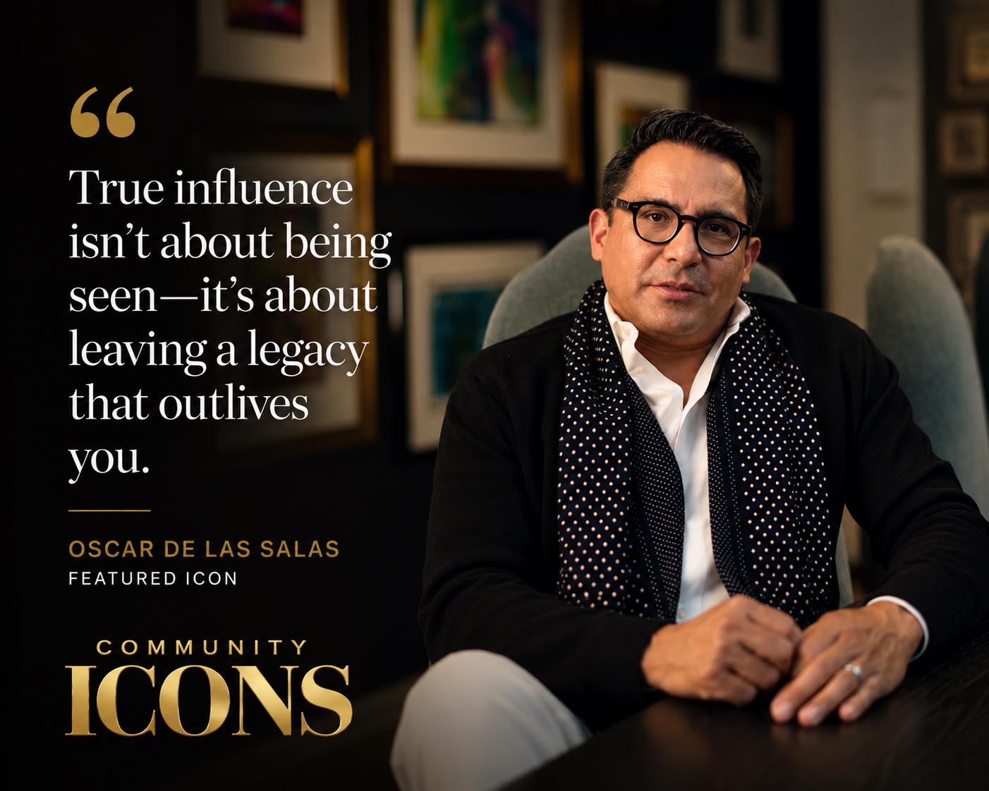 Issue 5 of Community Icons™ is now live.
Featuring Oscar De las salas and Invisible Architecture — a story of belonging, influence, and the unseen work that quietly shapes communities and culture.
We invite you to experience the full issue online.
#CommunityIcons
#InvisibleArchitecture
