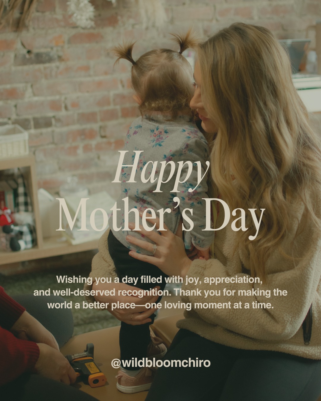 To all the amazing moms we care for in our office—we’re so grateful for you 🤎
You show up every day with so much love, strength, and heart for your families, and it’s truly an honor to be part of your care here at Wild Bloom Chiropractic.
Happy Mother’s Day 💐 Wishing you a day filled with joy, appreciation, and the recognition you so deeply deserve.
.
.
.
#wildbloomchiro #gallatintn #sumnercounty #love #wellness #MothersDay #WildBloomChiropractic #GratefulForOurMamas