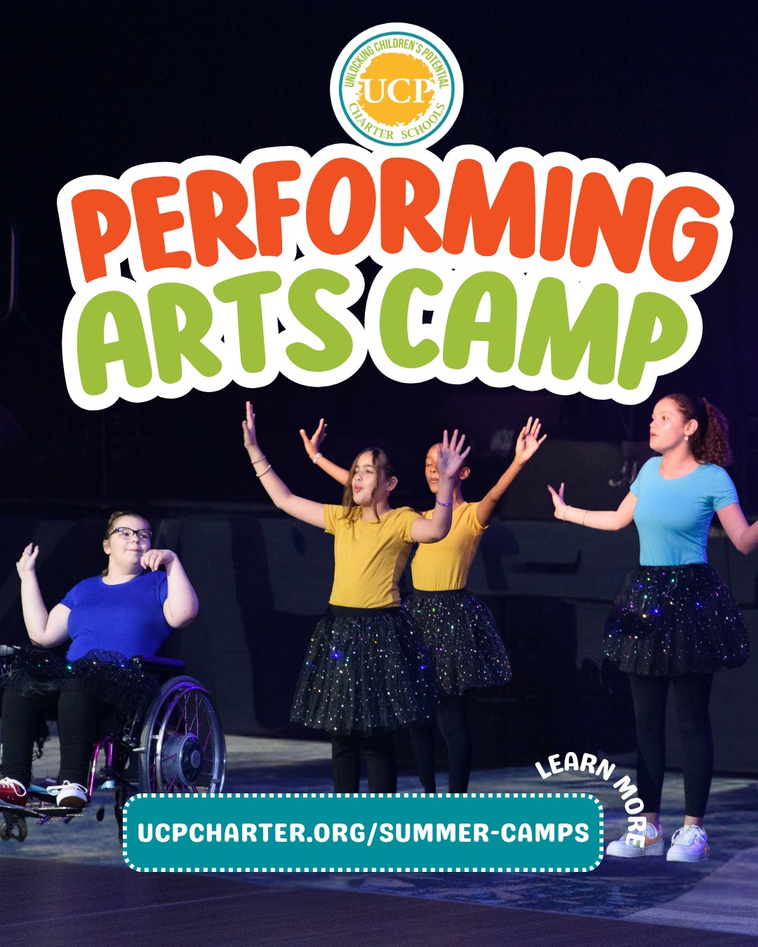 Step into the spotlight this summer 🎭☀️
UCP’s Performing Arts Summer Camp is where creativity comes alive for K–5 students! From acting and movement to music, storytelling, and self-expression, campers will build confidence, make friends, and shine on stage in a fun, inclusive environment.
Every day is a new opportunity to imagine, perform, and grow—no experience needed, just a love for creativity!
🌟 Secure your spot today: https://www.ucpcharter.org/summer-camps