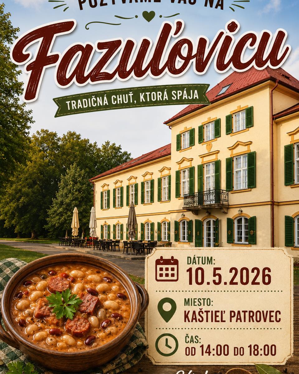 Ahojte všetci 🌞
…pre zmenu bude v nedeľu úžasná
😋😋😋FAZUĽOVICA😋😋😋
Tešíme sa na vašu návštevu .
