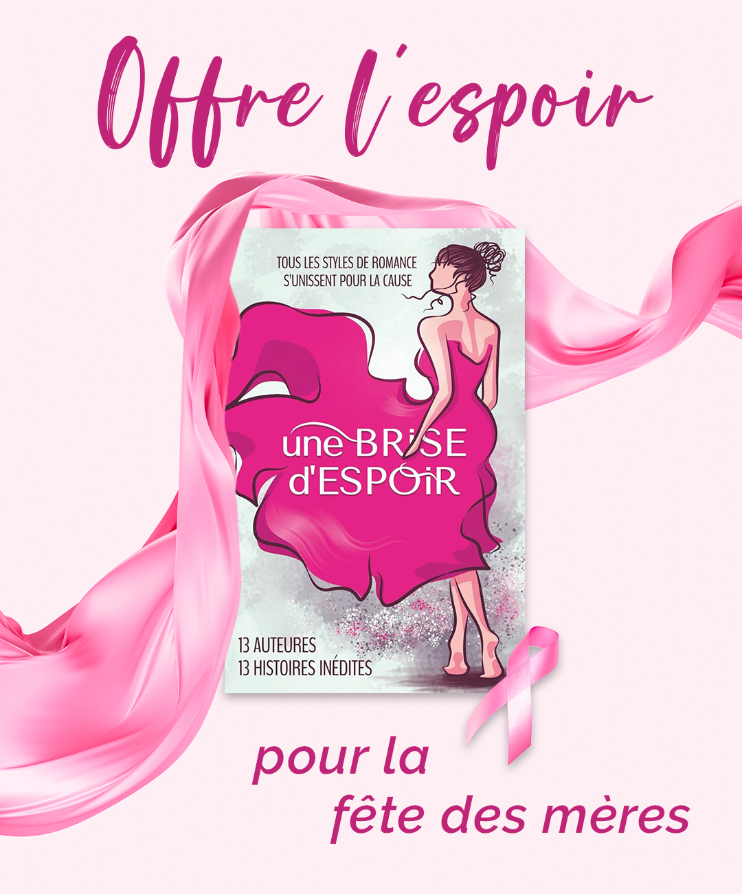 Offrir l'espoir 🌸 C'est ce qu'on vous propose avec ce recueil. Commandez sans tarder pour le recevoir à temps pour la fête des mères.
13 auteures unies pour la cause. 13 romances aux styles variés.
1 but : amasser un maximum de fonds pour la @fondationcancerduseinduquebec
Le cancer du sein ne touche pas que les femmes. Même si les hommes ne représentent que 1% des personnes atteintes par la maladie, ils sont tout aussi concernés, car avec une prévalence 1 femme sur 8 qui sera diagnostiquée, il y a de forts risques qu'une femme qui compte à leurs yeux soit touchée.
Depuis octobre, nous avons amassés des milliers de dollars, mais je suis convaincue qu'on peut faire encore plus ! 🚀
Mes stocks commencent à être limités. N'attendez pas, car une fois qu'il n'y en aura plus... il n'y en aura plus.
Pour commander : https://square.link/u/8FT0u54K
Date limite pour recevoir votre recueil à temps pour la fête des mères : mardi le 5 mai, au plus tard mercredi le 6 mai pour la plupart des régions du Québec.