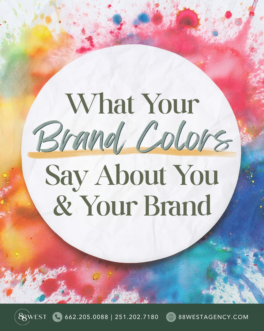 Your brand colors are doing more talking than you think. 🎨
Before someone reads a single word, they’re already forming an impression based on your color palette — how it feels, what it communicates, and whether it connects. If your brand isn’t saying what you want it to say, it might be time to take a closer look. 👀
Drop your brand colors below — we’ll tell you what they’re saying.
-
📞 662.205.0088 | 251.202.7180
💻 88westagency.com
-
#88West #88WestAgency #NorthMS #ALGulfCoast #MSGulfCoast #TupeloMS #GulfShoresAL #HuntsvilleAL #MarketingAgency #DigitalMarketing #BrandColors #ColorPsychology #BrandIdentity #VisualBranding