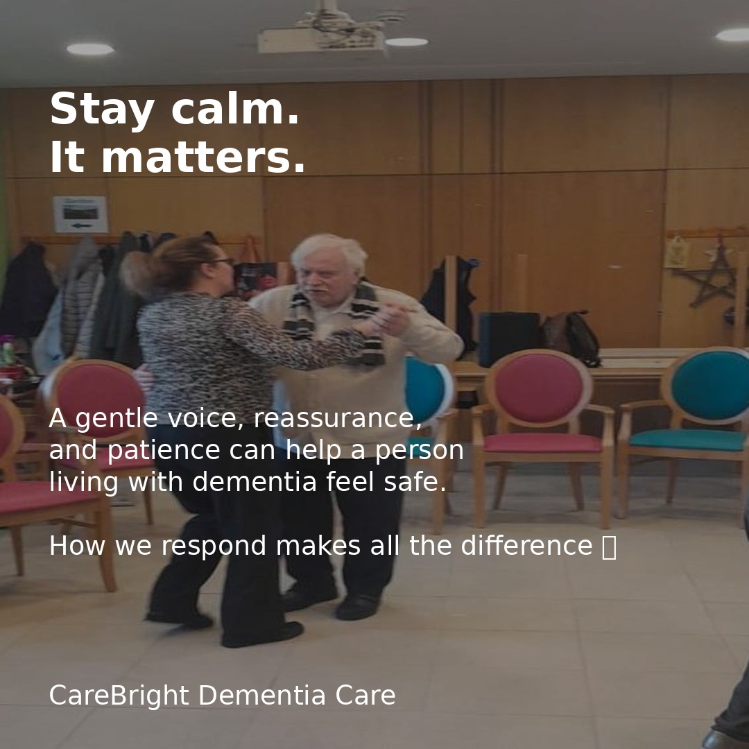 The way we respond can make all the difference.
For a person living with dementia, feeling rushed, confused, or overwhelmed can be frightening. A calm voice, reassurance, patience, and gentle communication can help someone feel safe and supported 💙
At CareBright, we believe compassionate, person-centred care starts with understanding, connection, and respect.
Sometimes the simplest approach is the most powerful.
#CareBright #DementiaAwareness #PersonCentredCare #CareWithCompassion #DementiaSupport #IrishHealthcare #CalmCare #CompassionateCare #HealthcareIreland #DementiaCare #LivingWellWithDementia #CareExcellence #CommunityCare #SocialCare #UnderstandingDementia