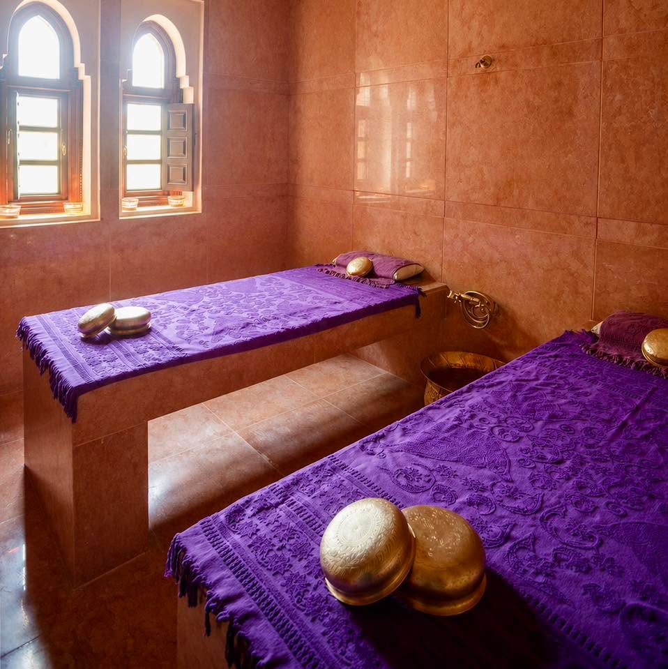 Steam, light, and silence.
Rooted in centuries of ritual, the hammam is more than a space, it is a sequence of sensations. Warmth unfolds gradually, opening the body, softening the skin, and creating a moment suspended outside of time.
From the glow of filtered light on textured walls to the quiet rhythm of water and heat, every element is designed to restore balance. Traditionally, this ritual is not only about cleansing, but about renewal, a practice that connects body and mind through warmth and stillness.
Here, the outside world fades. Only sensation remains.
This is not just wellness. It’s a ritual of presence.
#HammamRitual #MoroccanWellness #SpaExperience #SlowLiving #LuxuryEscape #MarrakechStyle #SelfCare #RiadLiving