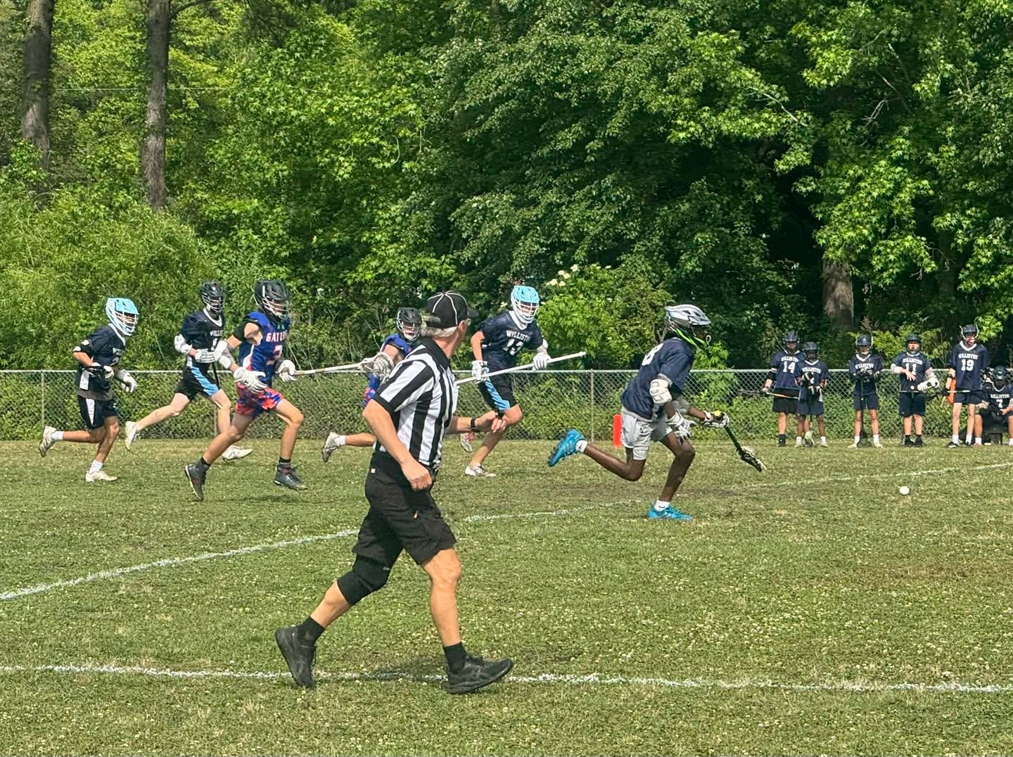 The MGMS Gators LAX Guys had a good game this evening! Way to play hard! π