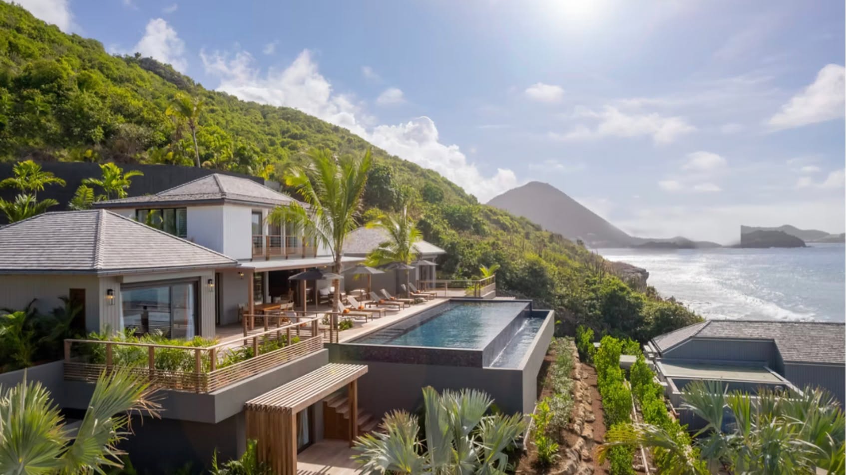 Guests are treated to a unique experience in St. Barth with Villa Saba, the new
exceptional villa at Christopher, St. Barth. This exclusive 5-bedroom retreat,
featuring a private pool and breathtaking ocean views, is the perfect
destination for a dream getaway.
Discover Villa SABA at The Christopher Saint Barth, a true haven of peace with 5 spacious bedrooms, a fully equipped kitchen ready to accommodate a private chef, a TV room, as well as a magnificent infinity pool. Its large terrace with breathtaking views of the ocean is the ideal place for moments of well-being, whether it be tailor-made massages or personalized yoga classes. For a flawless stay, a villa manager will be at guest's disposal to meet all needs, offering absolute comfort.
For More info email info@dominiquedebay.com or by phone 1-212-752-1416 or WhatsApp 1-917-940-2407 #dominiquedebaycollection #saintbarth @christopher_stbarth #serandipians #virtuoso #greenglobecertified #thechristopherexperience