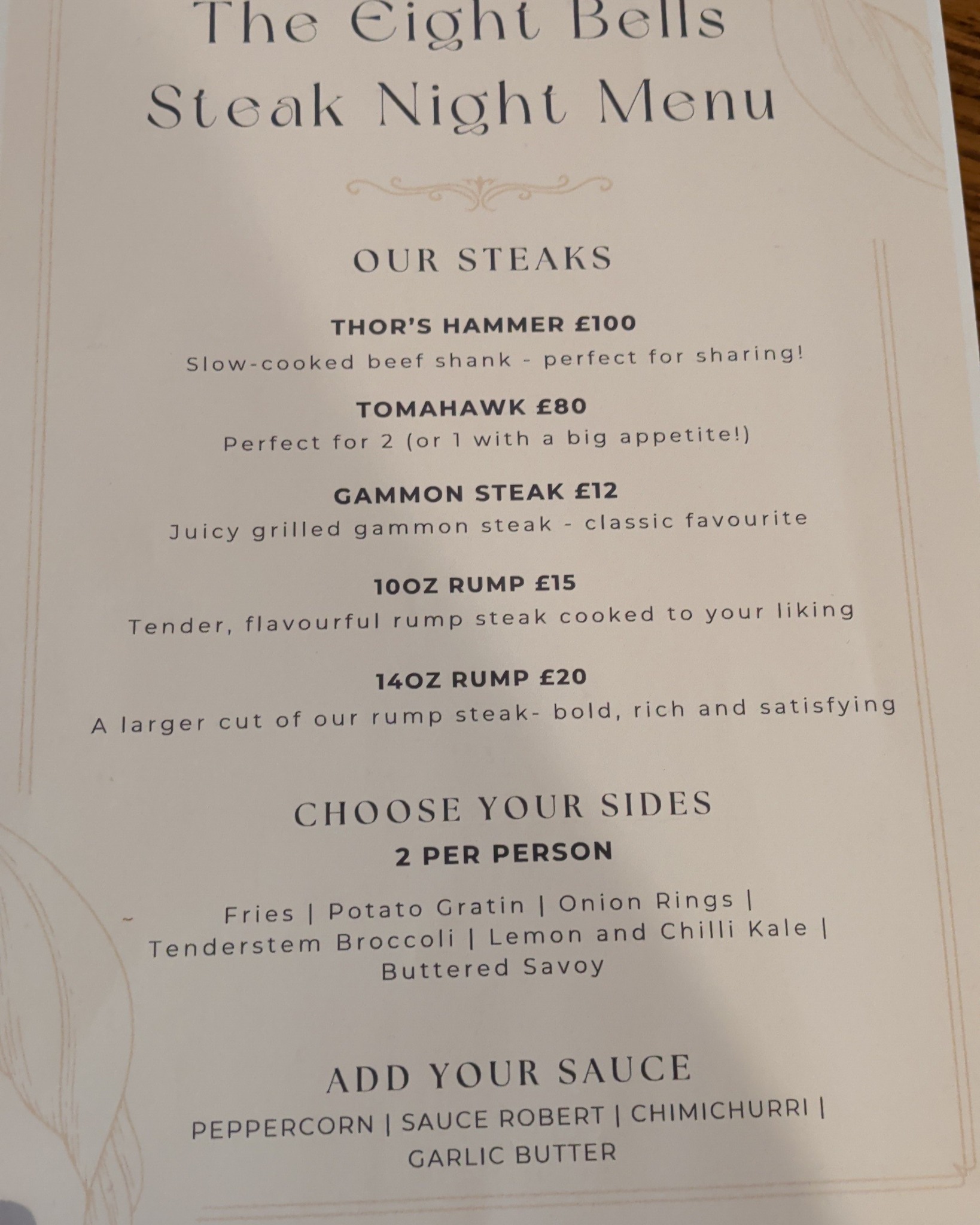 🍖Steak night is back again this evening! 🥩
Don't forget to book your table and reserve your favourite cut to avoid disappointment 🍻
Call us on 01444657888 or book in line 💕
See you later 👋