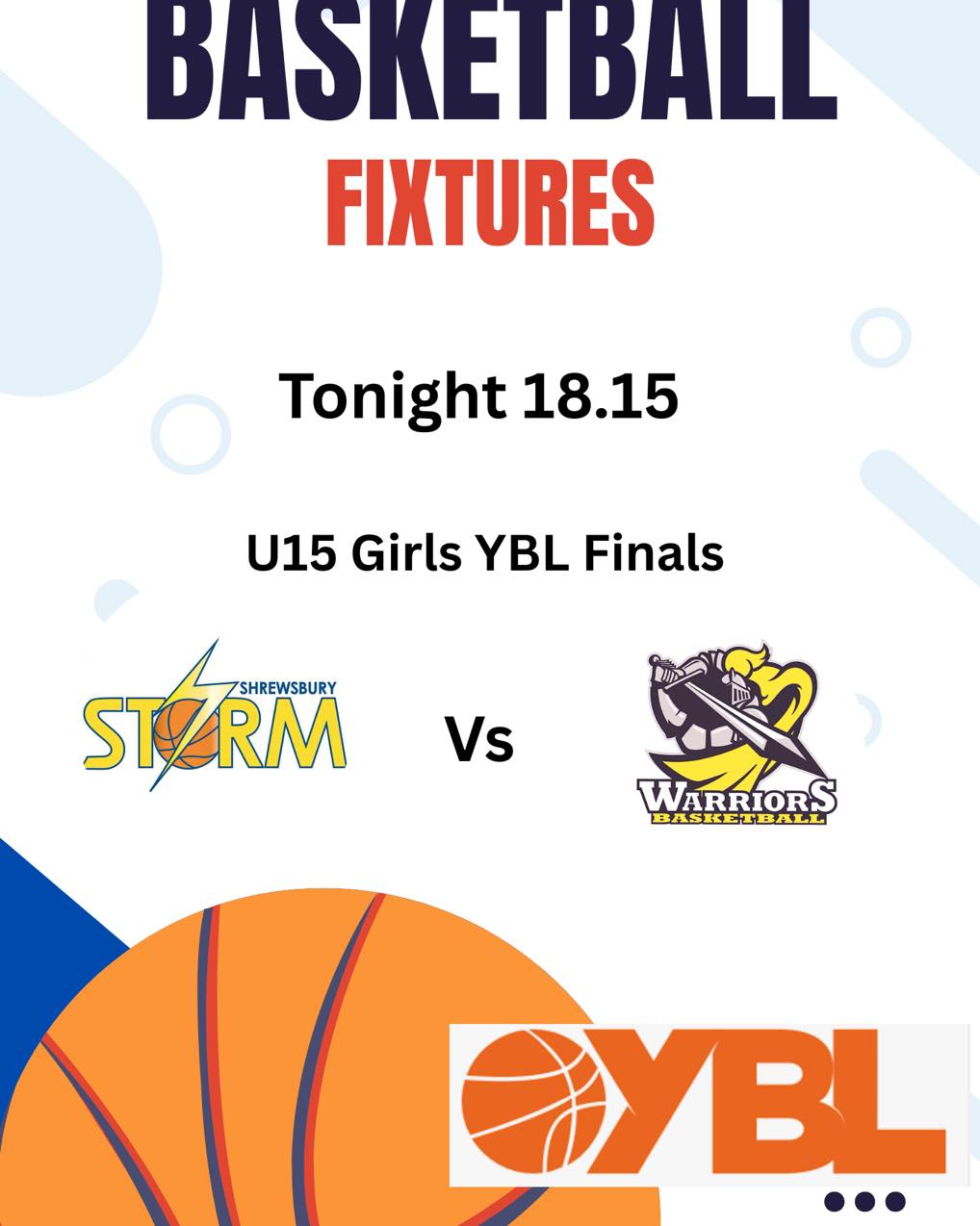 🚨 get yourself down to the sports village tonight and show support for our Shrewsbury Storm u15 girls who have a final in the YBL
#basketballfamily🏀❤️ #shropshirestar #basketballengland #girlswhoball #girls
