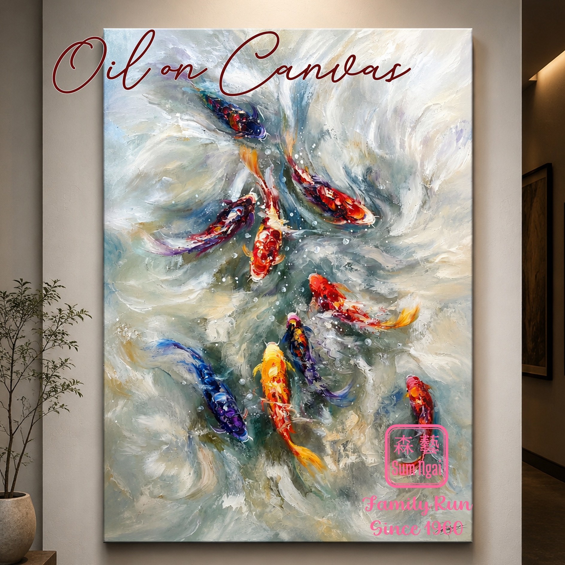 Symphony of Koi - Oil on Canvas 🎨
Step into our showroom and discover handcrafted pieces where quality, warmth, and heritage come together. #wallart #oilpainting #koifish
📍Discover unique finds - Visit us today.
⭐Holiday & Sunday 11-4 | Mon-Sat 10-5
🚗 Free parking on premises.
🚆MTR - Kam Sheung Rd Stn (8-minute walk)
#SumNgaiBrassFactory #BrassFactory #HandcraftedBrass #SolidBrass #Craftsmanship #VisitOurShowroom #TimelessDesign #chinesefurniture #solidwoodfurnitures #sideboard #nightstands #floorlamps #porcelainlamp #gingerjarlamp #wallart #gardenornament #kamtin #錦田