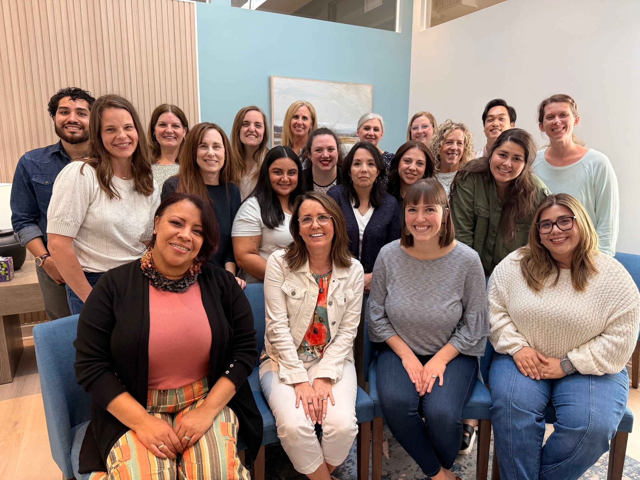 At The Center for Courageous Living, our team is made up of highly trained, compassionate therapists who are deeply committed to helping clients feel supported, empowered, and truly cared for. 🤍
We believe the environment we create matters — not only for our clients, but for our staff as well. At CFCL, we foster a positive and encouraging culture built on grace, empathy, intentional guidance, and authentic connection. We strive to create a space where both clients and clinicians can grow, heal, and feel uplifted.
Our therapists continually invest in advanced education, specialty trainings, and evidence-based approaches to provide the highest quality of care possible. 🌿
Beyond the therapy room, we value collaboration, teamwork, and creating meaningful relationships with one another — often through team outings, laughter, and great conversation along the way. We believe these connections strengthen our team and reflect the same care and support we strive to provide every client who walks through our doors. Because at CFCL, healing starts with connection.
✨ Living Brave and Free.
To get started and book your first session with one of our therapists, please contact us today. 🤍
📍 Crystal Lake, Illinois
🌐 www.centerforcourage.com
📞 815-707-4806
📧 gia@centerforcourage.com
#TheCenterForCourageousLiving #McHenryCounty #CrystalLakeIL #CaryIL #MentalHealthSupport #TraumaInformedCare #TherapySupport #HealingThroughConnection #CompassionateCare #LivingBraveAndFree