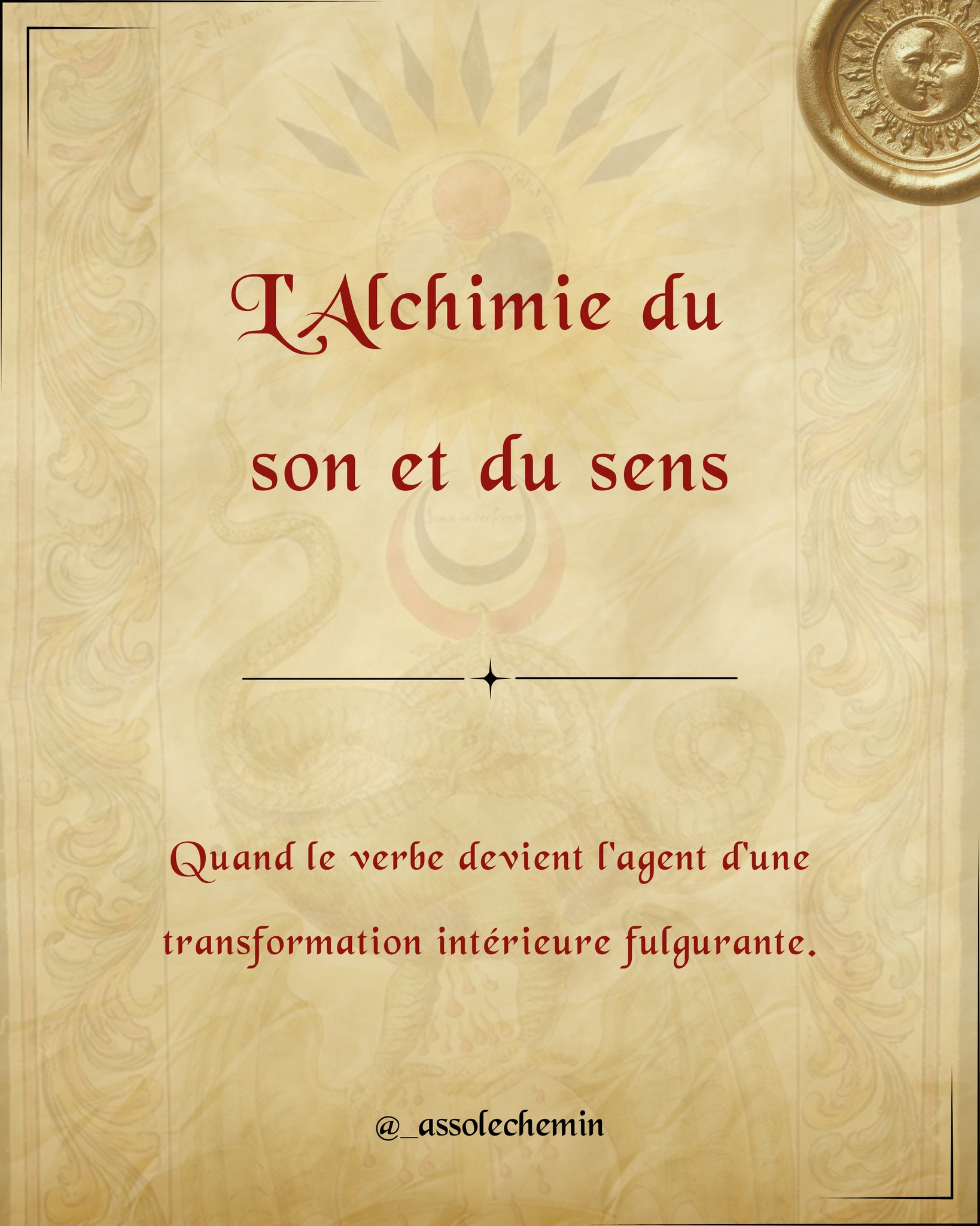 🔸L'Art de l'Équivoque ◼️
Découvrez comment la poésie des symboles et l'acuité du verbe peuvent transformer votre paysage intérieur en un instant.
➡️ Identifiez vos blocages profonds avec notre accompagnement spirituel personnalisé.
#LangageDesOiseaux #Lacan #Inconscient #Symbole #Verbe #Insight #Eveil #Sagesse #Vérité #Libération