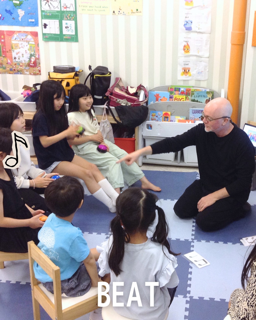 【アフタースクール 】
音楽レッスン!?✨
最近、音楽を通して「自分を表現する力」を楽しく学んでいます🎶
まずはリズムを感じることからスタート!
-
【Afterschool】
Music lesson!? ✨ we are learning how to express themselves through music! 🎶
We started by feeling the beat, moving our bodies, and enjoying rhythm together🥁
=========
