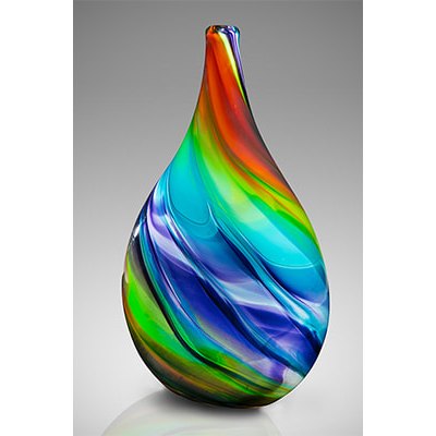 Nancy Becker has always been an artist. A job at a glass factory led to a glass blowing class. Today, Nancy is one of the most creative and innovative blown glass artists in the Pacific Northwest. She has spent years refining her approach to this complex and mesmerizing medium. Neither a liquid nor a solid, glass changes properties as it changes temperature and is transformed with heat, color, transparency, and luminosity. Find her artwork at this month's Artists Greenhouse Sale, May 30th (9am-4pm) and May 31st (11am-3m), 1335 S. Woodbine Road, West Linn OR. #nancybeckerglass #nancybeckerartist #blownglassart #artistsgreenhousesale #ags #4thquarterfarm #finearts #finecrafts
