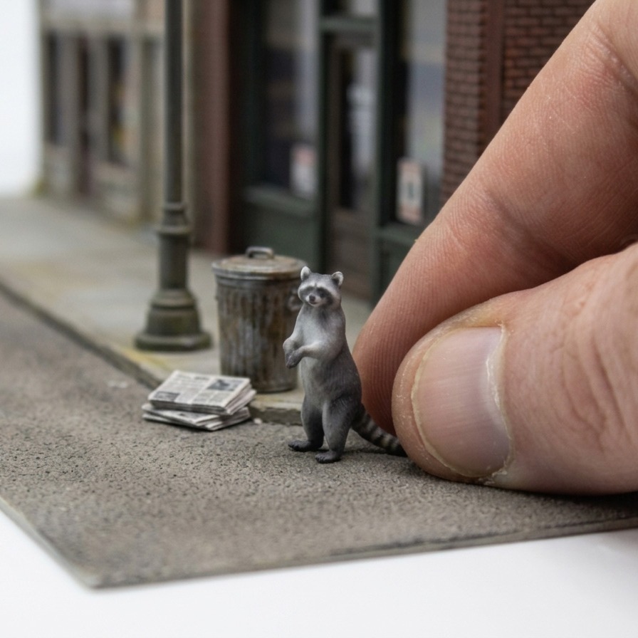 These things are adorable, why do they get such a bad wrap in the US?
Are they the American version of possums over here? 🤔
#3dprint #3dcolourprinting #oscaletrains #hoscale #hoscalemodels #miniature #miniatureworld #miniatures